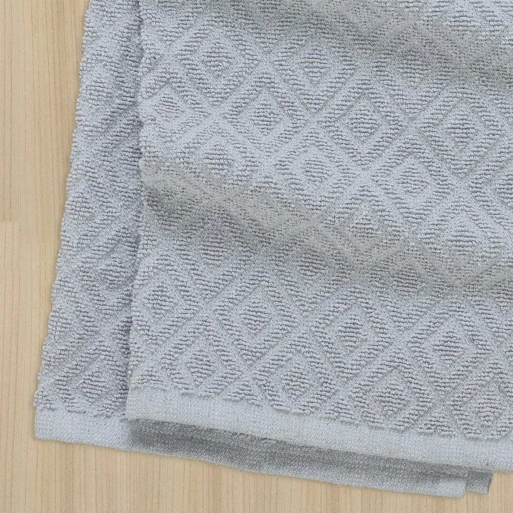 My Texas House‎ 16 x28 2pc Cotton Terry Kitchen Towel Set Gray - Walmart